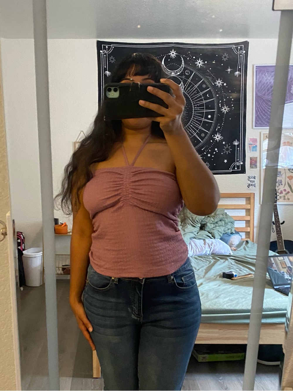 A New Day purple tube top size small
